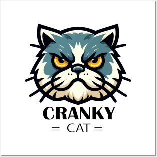 Cranky Cat Posters and Art